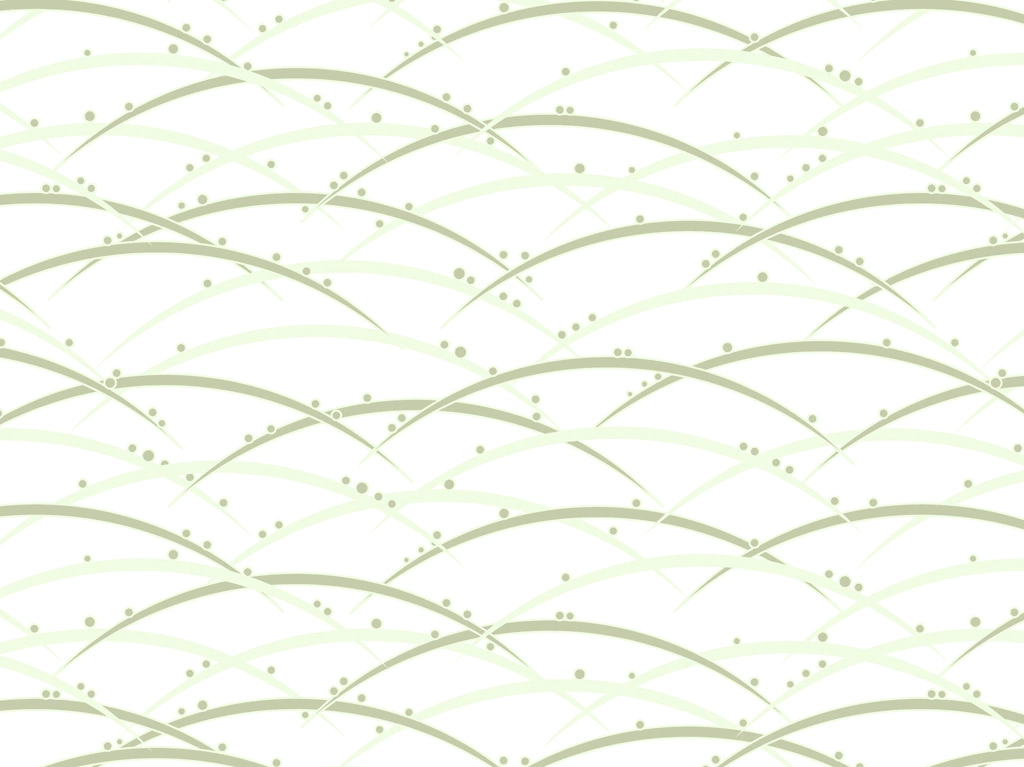 Green Silver Grass Pattern with White Background