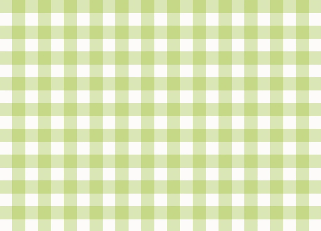 Yellow-Green and White Tartan Plaid Background