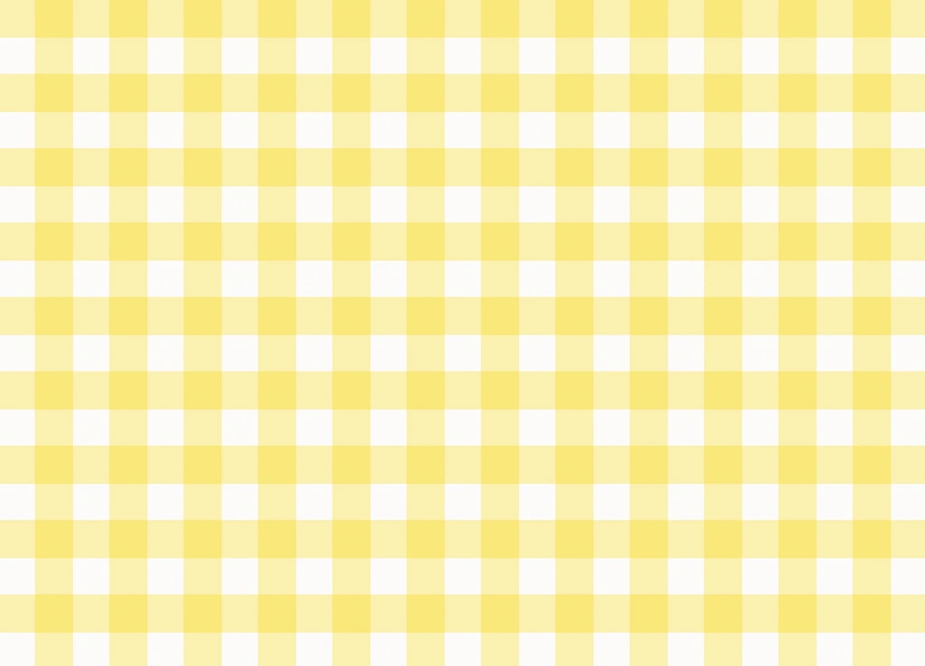 Yellow and White Tartan Plaid Background