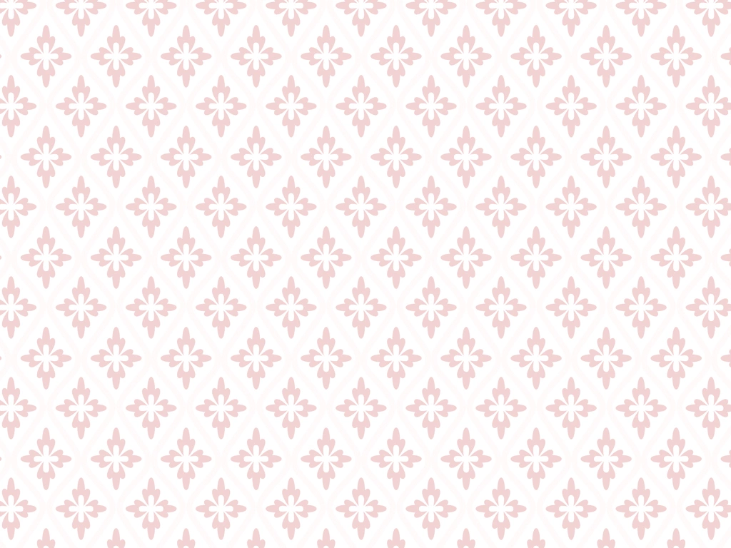 Pink and White Flower Shaped Family Crest Pattern Background