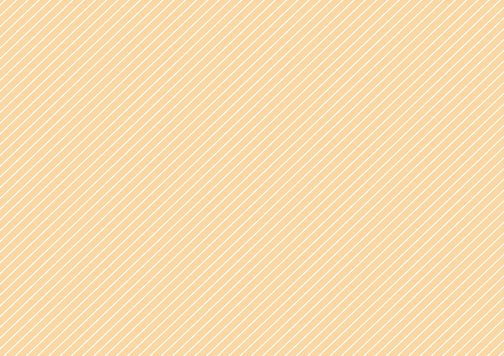 White Diagonal Stripes with Orange Background