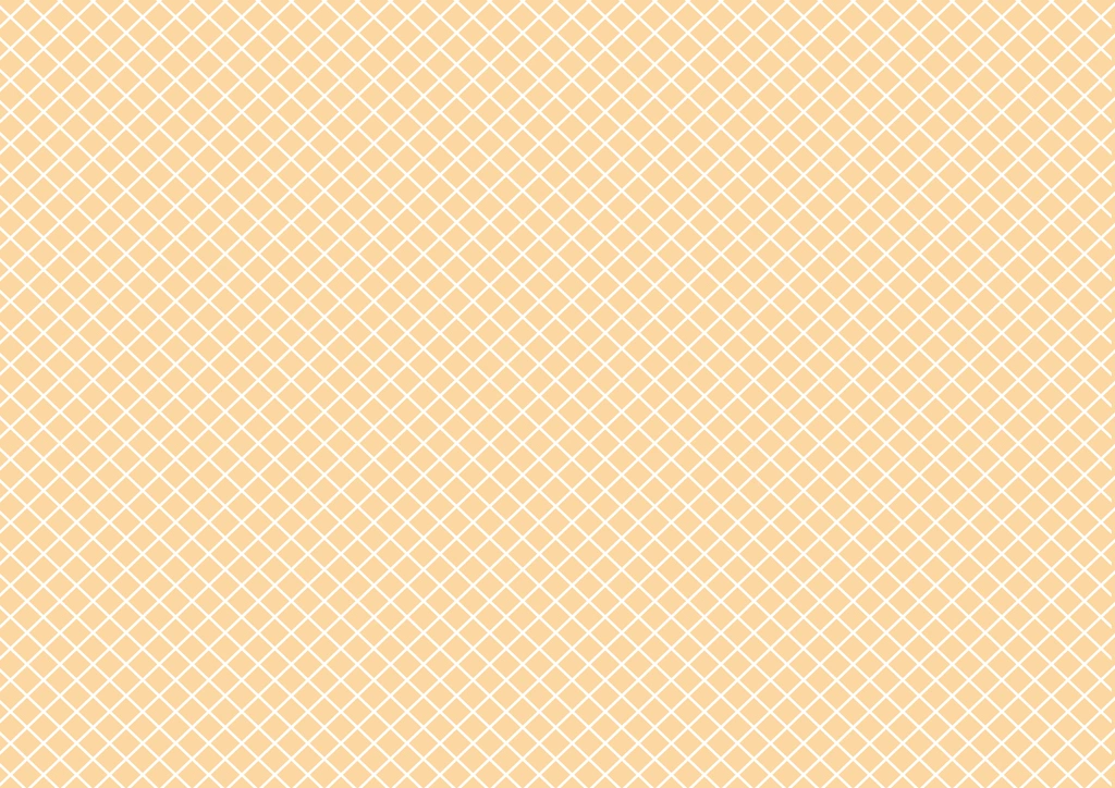 White Checkered Pattern with Orange Background