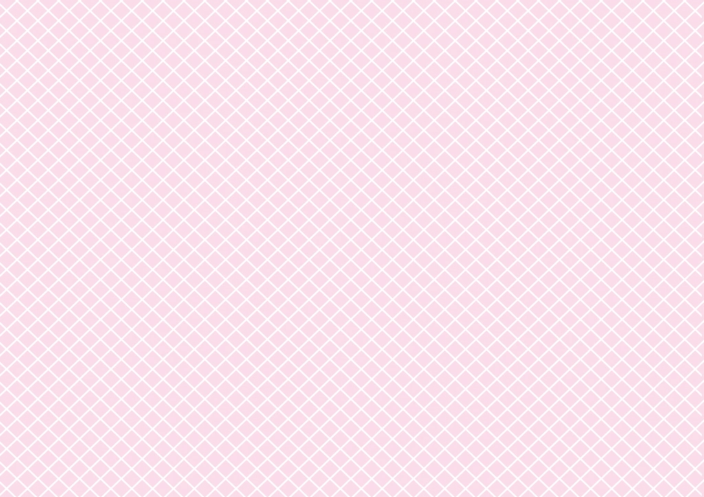 White Checkered Pattern with Pink Background