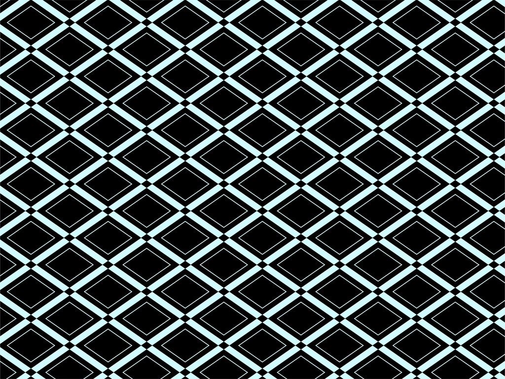 Black and Light Blue Diamond Pattern Background