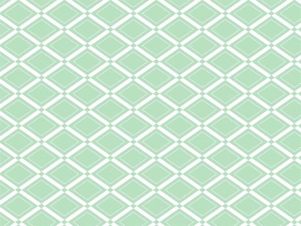 Light Green and White Diamond Pattern Background