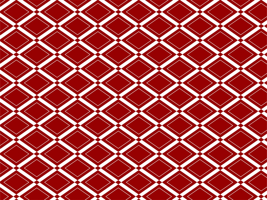 Red and White Diamond Pattern Background