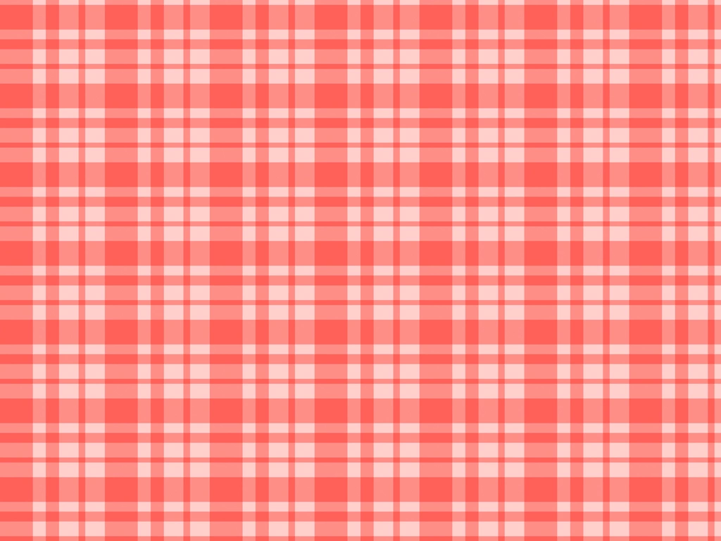 Coral Red Tartan Plaid Background