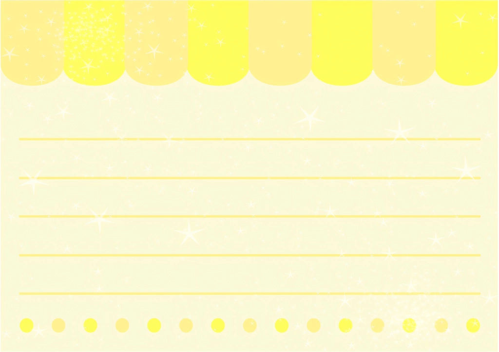 Yellow Eaves and Notepaper Background