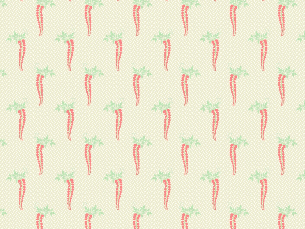 Pale Green and Pink Wisteria and Cypress Fence Pattern Background