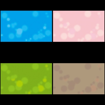 Set of 4 Bokeh Pattern Background Illustrations and Vectors