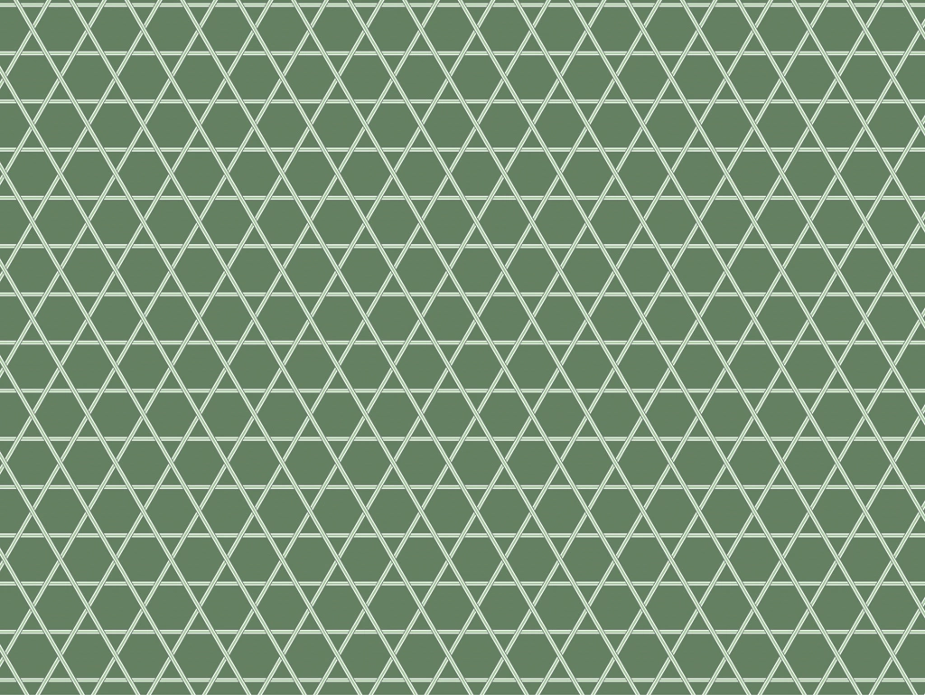 Green Kagome Pattern Background Illustration