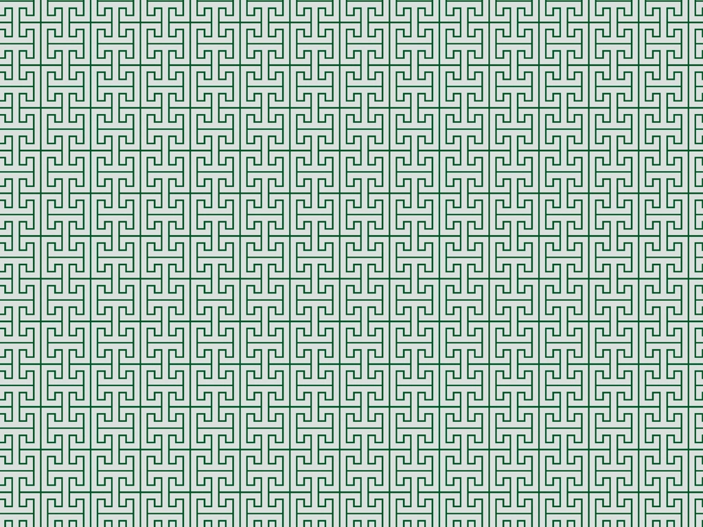 Green Cross Tee Pattern with Gray Background Illustration