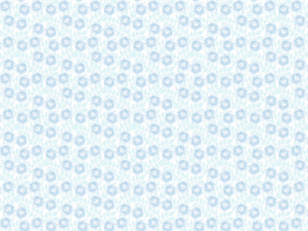 Light Blue Floral Pattern Background Illustration