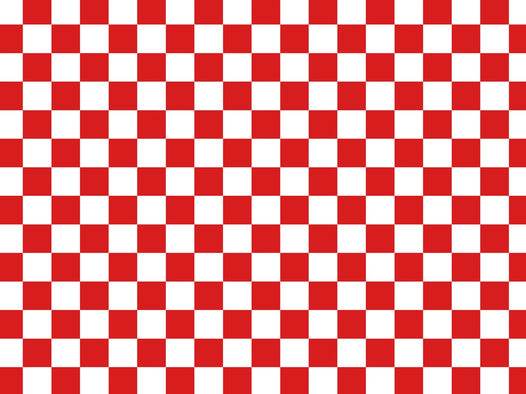 Red and White Checkered Pattern Background Illustration