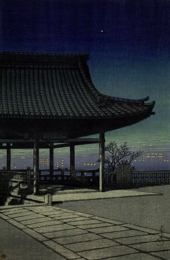 Souvenirs of My Travels, 3rd Series: Kozu, Osaka by Hasui Kawase (1924), from Selection of Scenes of Japa