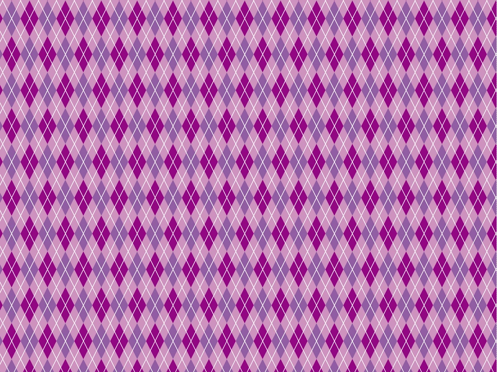 Purple and Red PurpleArgyle Check Pattern Background Illustration