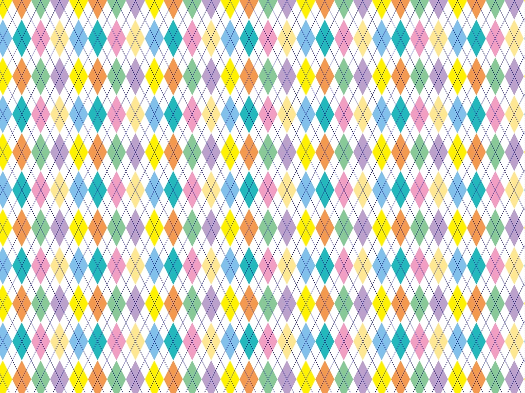 Colorful Purple Argyle Check Pattern Background Illustration