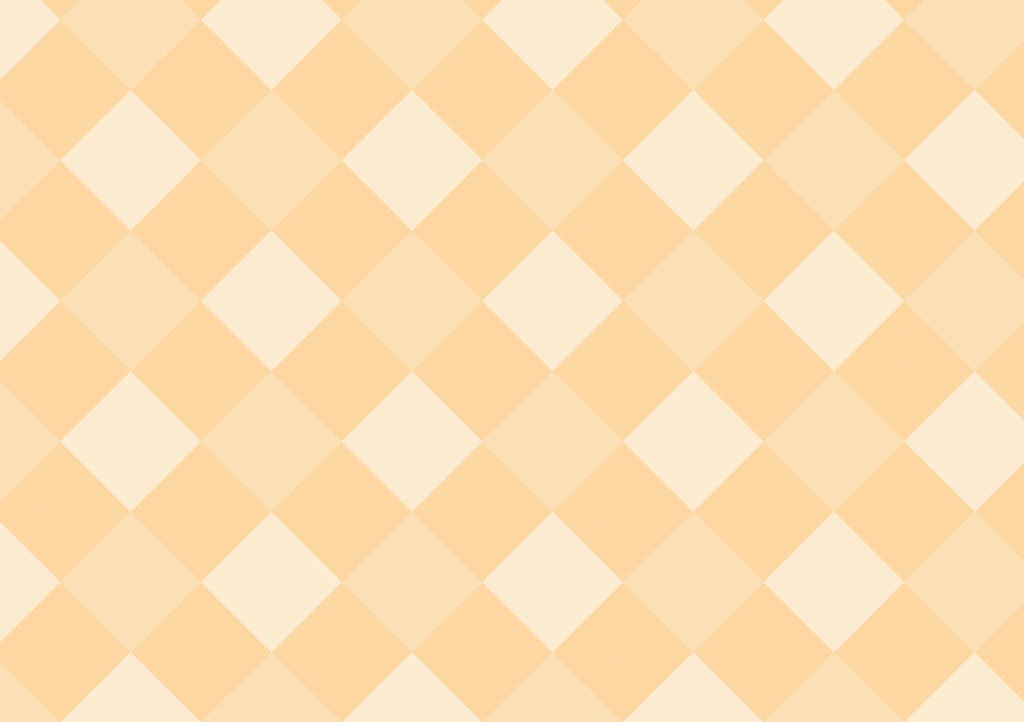 Orange Diagonal Checkered Pattern Background Illustration