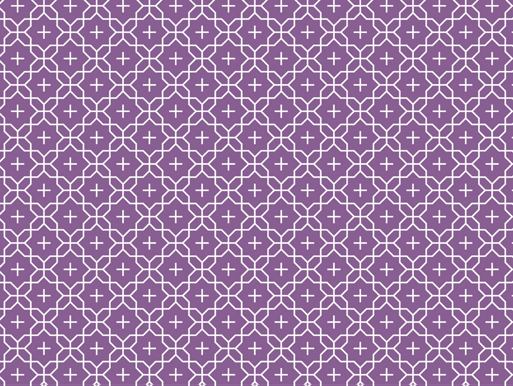 Purple Cross Flower Stab Pattern Background Illustration