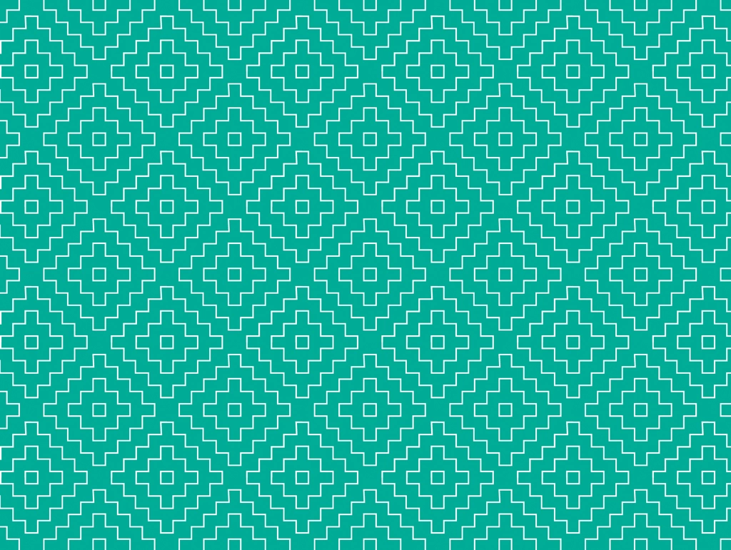 Green Persimmon Flower Pattern Background Illustration