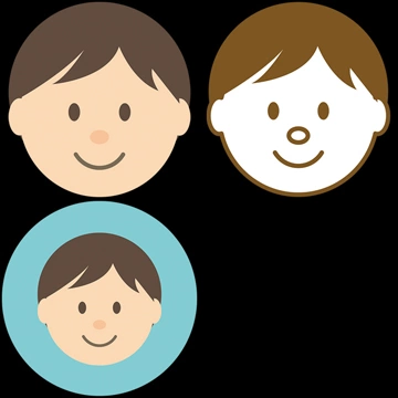 Set of 3 Man Icon Illustrations and Vectors