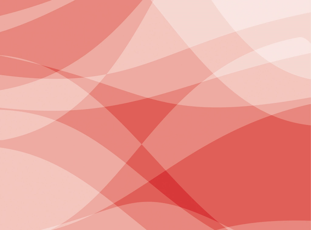 Red Abstract Overlapping Background Illustration