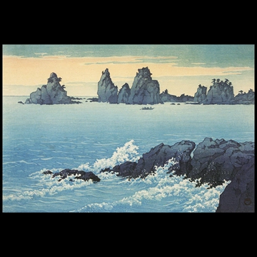 Ose, Izu by Hasui Kawase (1937)