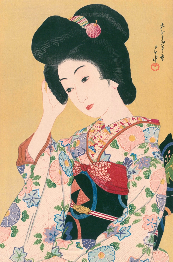 「ゆく春」 川瀬巴水 （1925年） | 川瀬巴水版画集 2より