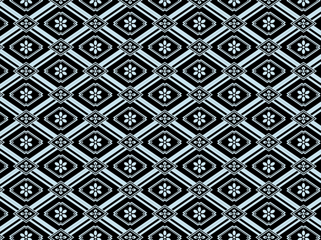 Set of 5 Rhombus Plaid Pattern Background Illustrations and Vectors | Light Blue and Black