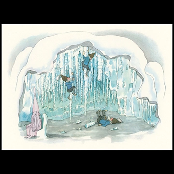 In the Ice Grotto from “Winter’s Tale” by Ernst Kreidolf