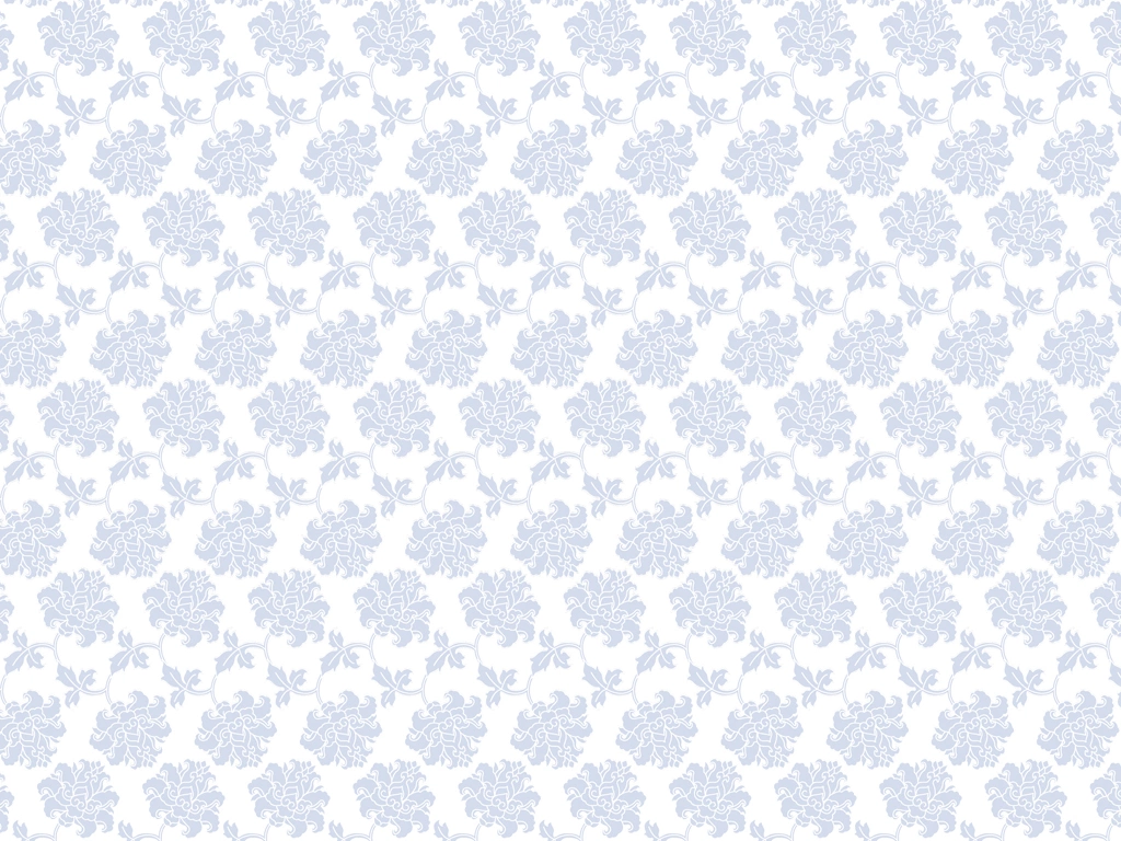 Set of 6 Floral Calico Pattern Background Illustrations and Vectors | Blue