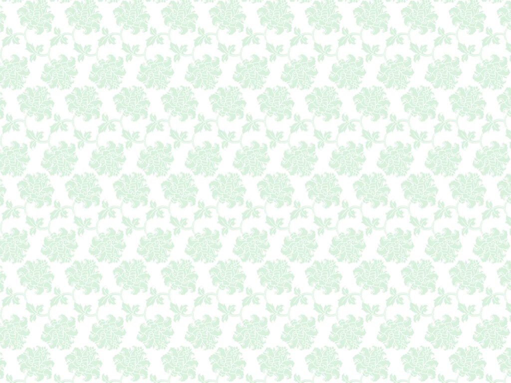 Set of 6 Floral Calico Pattern Background Illustrations and Vectors | Green