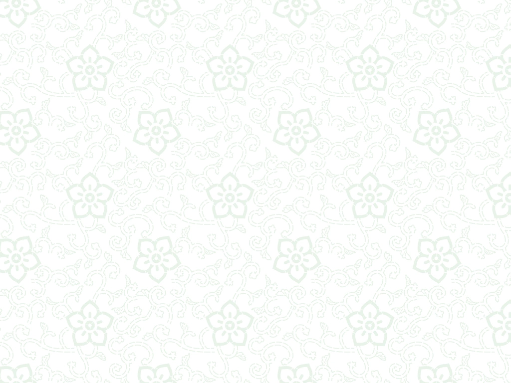 Set of 6 Vine and Flower Pattern Background Illustrations and Vectors | Light Green and White