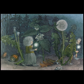 Thieves from “Flower Fairy Tales” by Ernst Kreidolf