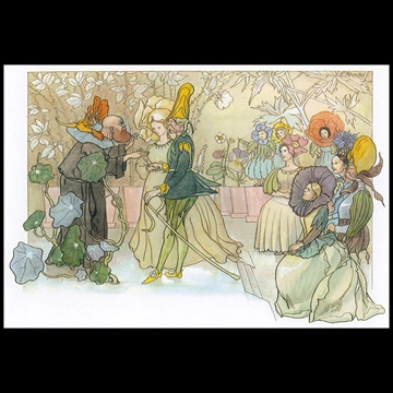 Wedding from “Flower Fairy Tales” by Ernst Kreidolf