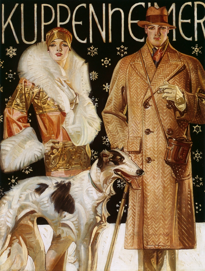 Quality by Kuppenheimer (House of Kuppenheimer Advertisement) by J. C. Leyendecker (circa 1925) | from J.C. Leyendecker: American Imagist