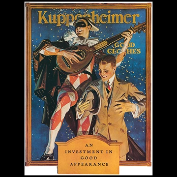 Good Clothes by Kuppenheimer (House of Kuppenheimer Advertisement) by J. C. Leyendecker (1922)