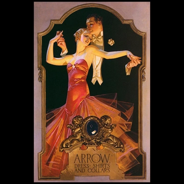 Dancing Couple (Arrow Collar Advertisement) by J. C. Leyendecker (1930)