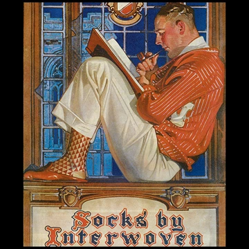 Interwoven Advertisement by J. C. Leyendecker (1929)