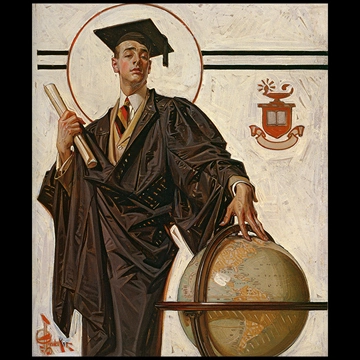 June Graduate by J. C. Leyendecker (1920)