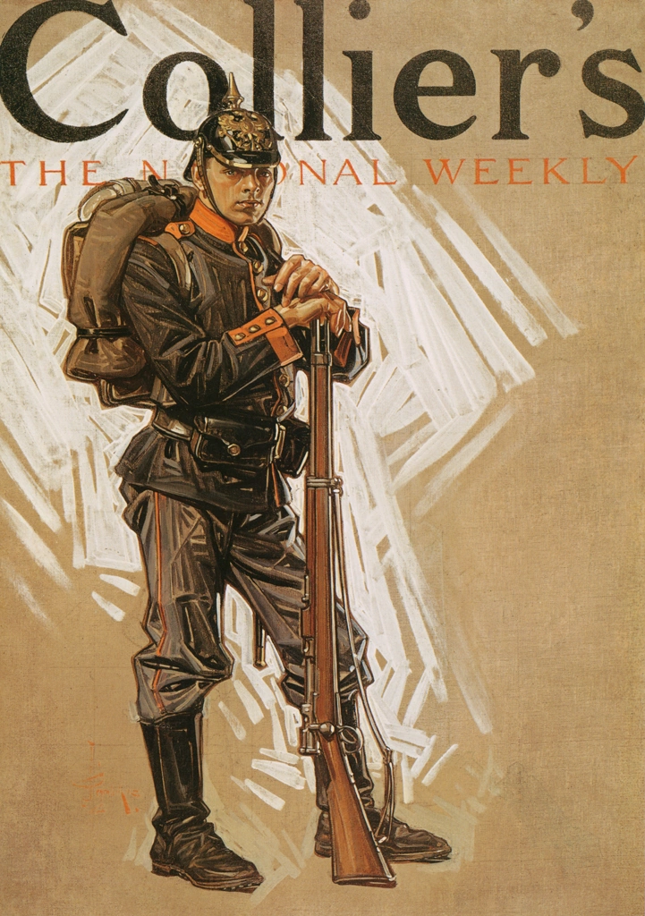 「ドイツ兵」 J・C・ライエンデッカー （1914年） | J.C. Leyendecker: American Imagistより