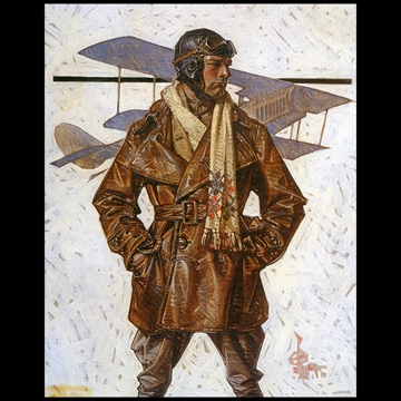 「空軍パイロット」 J・C・ライエンデッカー （1917年）