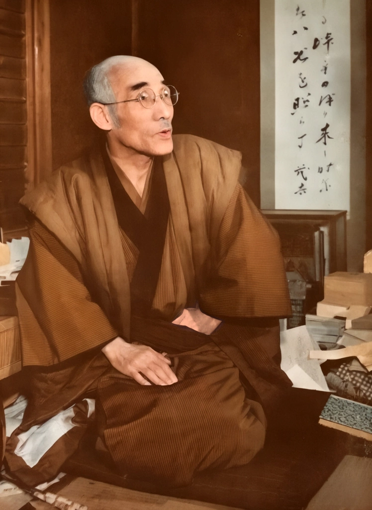 Kōji Uno by Shigeru Tamura | AI Colorization