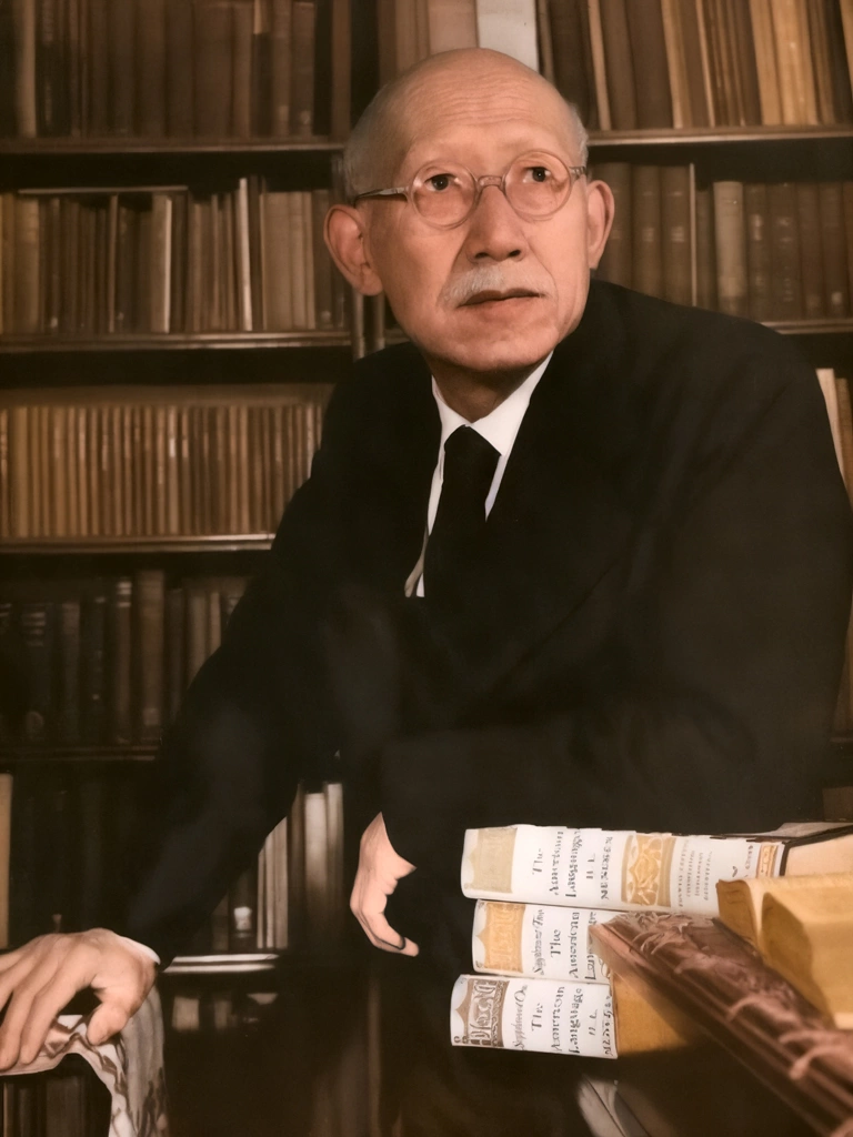 Sanki Ichikawa by Shigeru Tamura | AI Colorization