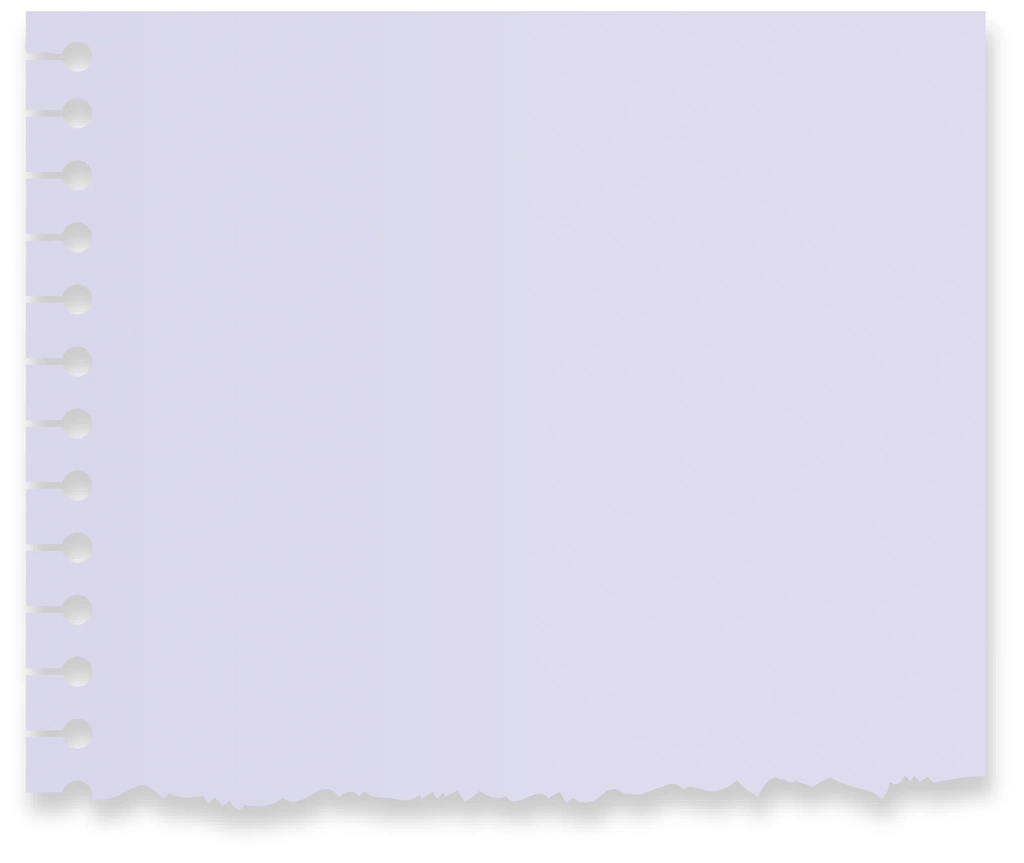 Set of 6 TornNote Paper Background Illustrations and Vectors | Purple
