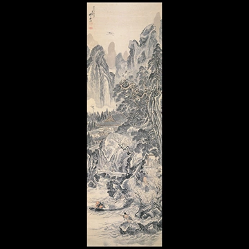 「蓬莱七福神図」 河鍋暁斎 （1879年）