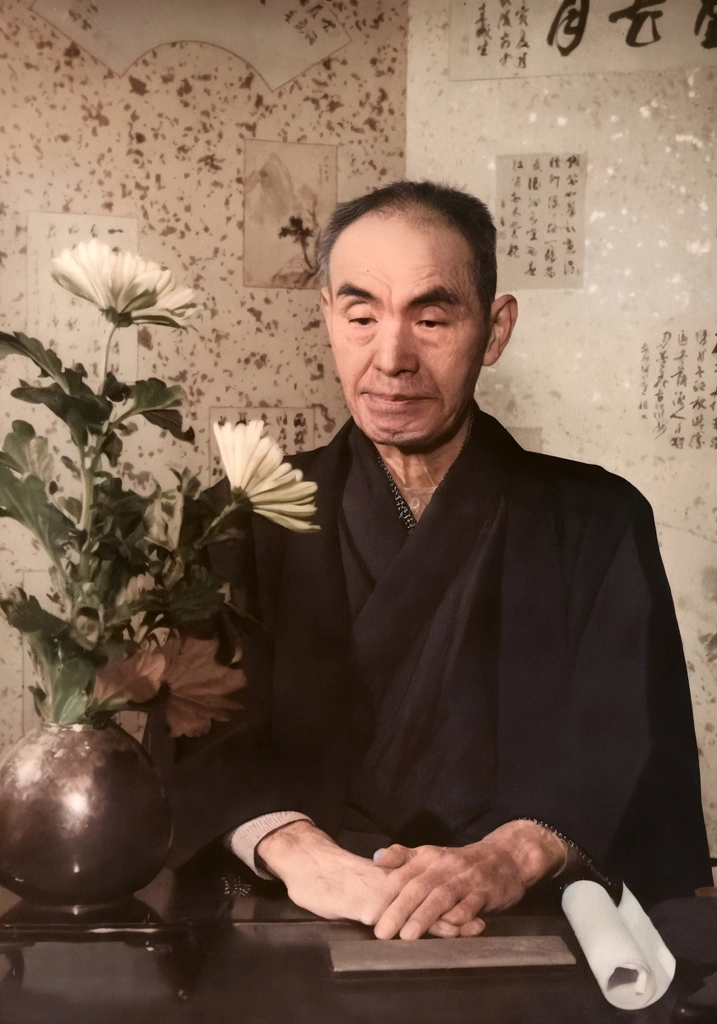 「土井晩翠」 田村茂 | AIカラー化