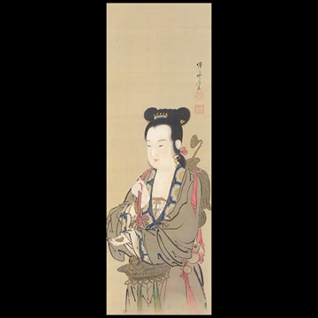 「霊昭女」 河鍋暁斎 （1884年）