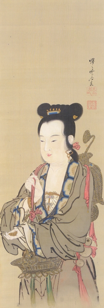 「霊昭女」 河鍋暁斎 （1884年） | これぞ暁斎！ ゴールドマンコレクションより