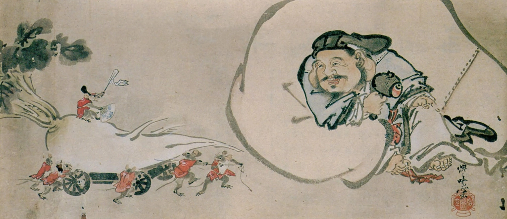Daikokuten by Kawanabe Kyōsai | from Kyōsai: Kawanabe Kyōsai Kenkyūshi #21